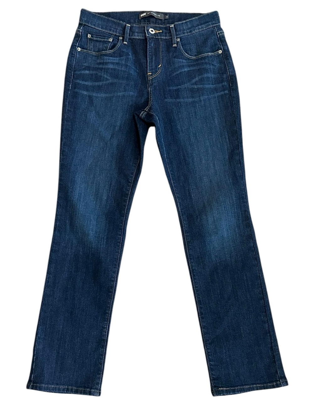 LEVI’S Straight Leg cotton stretch jeans size 4
